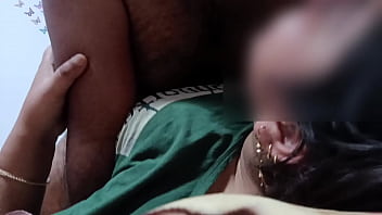 Step sister's dirty talk during passionate sex in Tamil